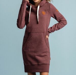 Wanakome Mulberry Carmen Hoodie Dress XS